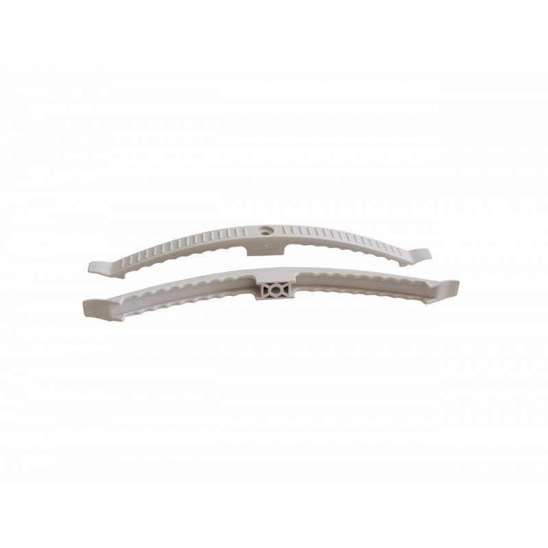 Кабельний затискач PА16 для дротів, 2/242мм, сірий TNSy