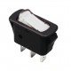 KCD3-101N-12 W/B 220V Перемикач 1 клав. білий з підсвічуванням TNSy