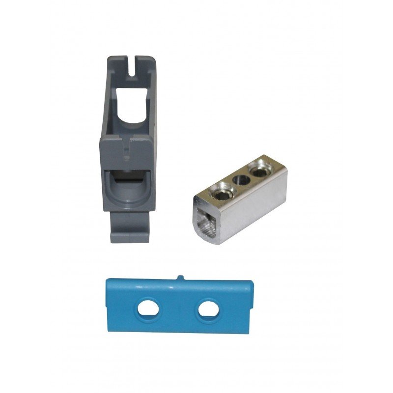 Клема силова СКНГ-JHT5-35 6-35мм2 120А "N" синій TNSy