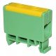 Клема силова СКНГз-JHT5-35 6-35мм2 120А "PE" жовто-зелена TNSy