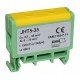 Клема силова СКНГз-JHT5-35 6-35мм2 120А "PE" жовто-зелена TNSy