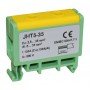 Клема силова СКНГз-JHT5-35 6-35мм2 120А "PE" жовто-зелена TNSy