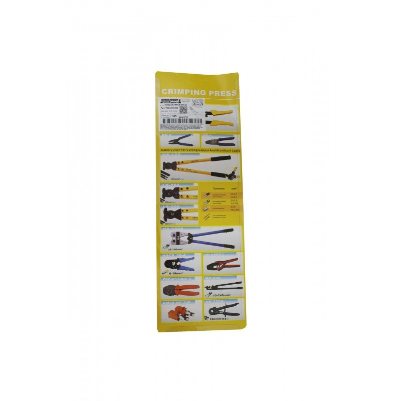 Кліщі обтискні HS-22 (RNB, Е, ТЕ, EN 6-25 ) TNSy