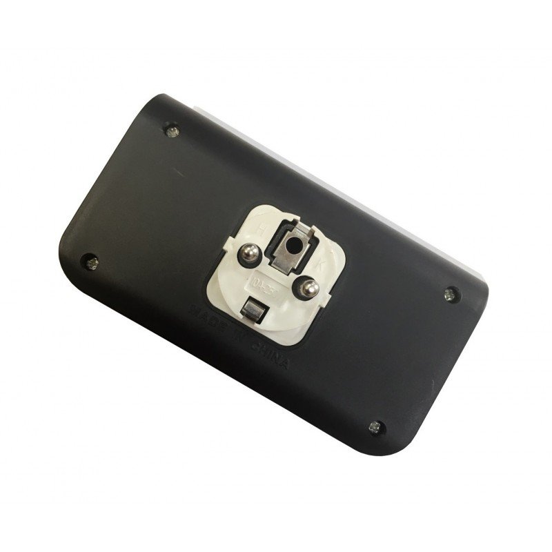 Колодка двійник лінійний з 2 USB 1A TNSy