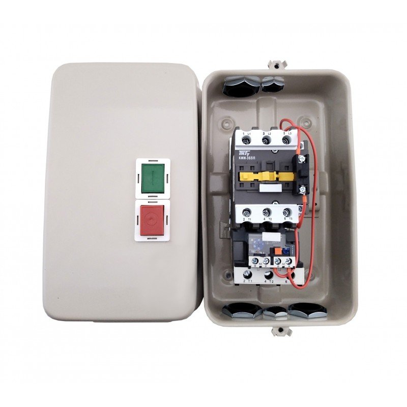 Контактор КММо38063 в оболонці мет. 80А РТ-63-80А 230В/АС3 IP54 TNSy