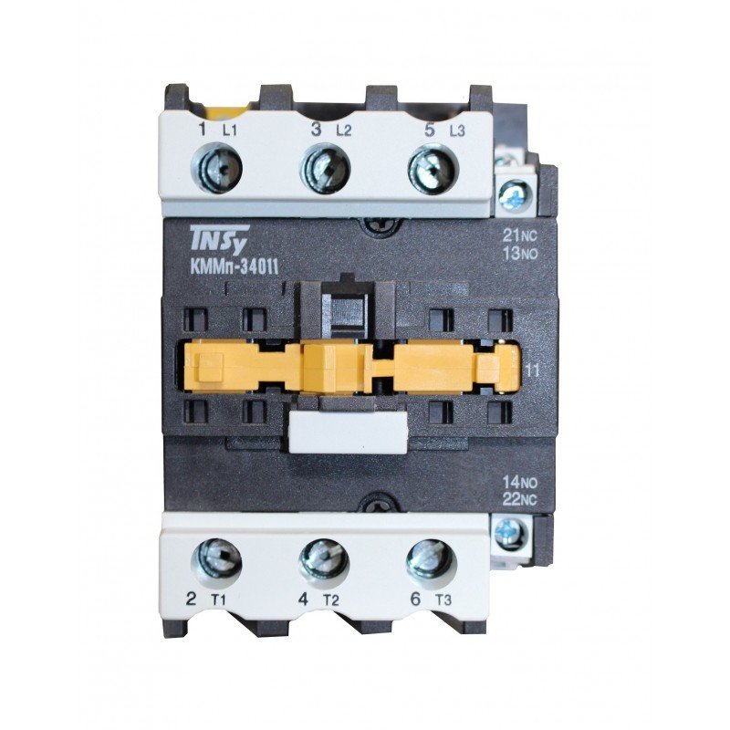 Контактор КММп34011 40А 24В DC 1NO+1NC (220V 11kW / 400V 18,5kW) TNSy