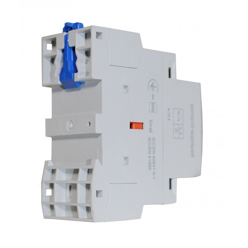 Контактор модульний КМ-2-25-40 24AC 4NO 4р 2мод. TNSy