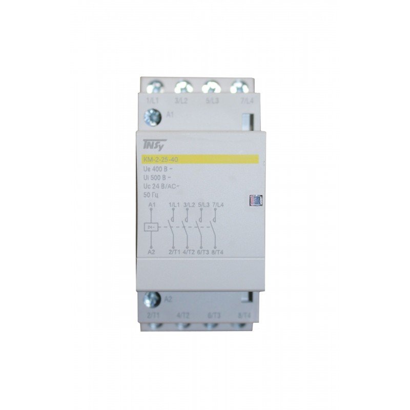 Контактор модульний КМ-2-25-40 24AC 4NO 4р 2мод. TNSy