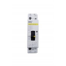 Контактор модульний РК-КМ-1-25-20 25А 230AC 2NO 2р 1мод. з ручним керуванням TNSy