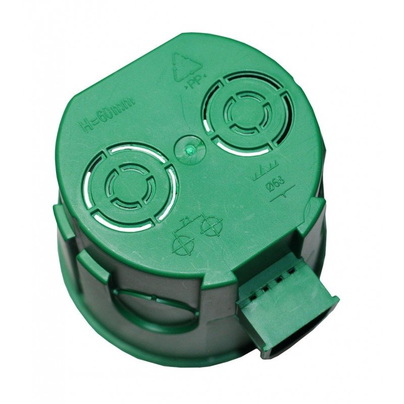 Коробка установочна d65/68 h60N бетон, блочна, поглиблена TNSy