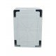 Корпус пластиковий ЩМПп-350х250х150мм пр. дв. ABS IP65 TNSy