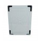 Корпус пластиковий ЩМПп-400х300х220мм пр. дв. ABS IP65 TNSy