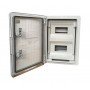 Корпус пластиковий ЩРН-П-16 PRO, пр. дв. ABS IP65 8х2 250х350х150 TNSy