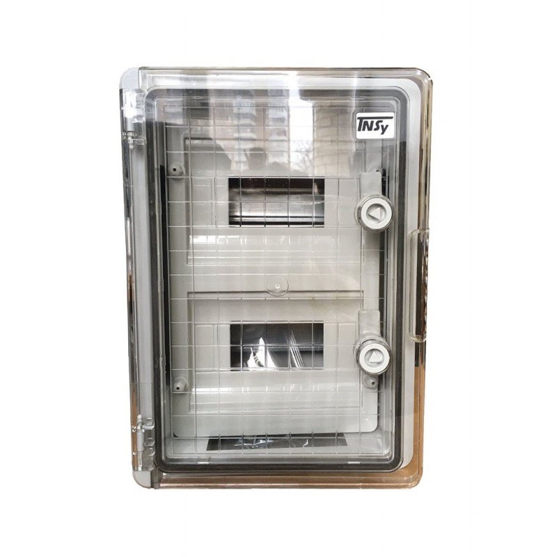 Корпус пластиковий ЩРН-П-16 PRO, пр. дв. ABS IP65 8х2 250х350х150 TNSy