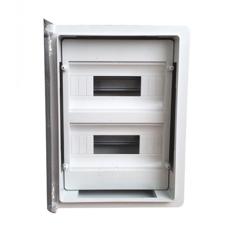 Корпус пластиковий ЩРН-П-24 PRO, пр. дв. ABS IP65 12х2 300х400х170 TNSy