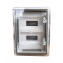 Корпус пластиковий ЩРН-П-24 PRO, пр. дв. ABS IP65 12х2 300х400х170 TNSy