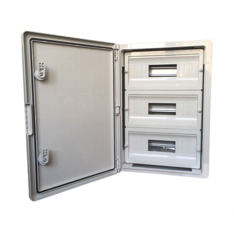 Корпус пластиковий ЩРН-П-42 PRO, ABS IP65 14х3 350х500х190 TNSy