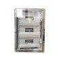 Корпус пластиковий ЩРН-П-42 PRO, пр. дв. ABS IP65 14х3 350х500х190 TNSy