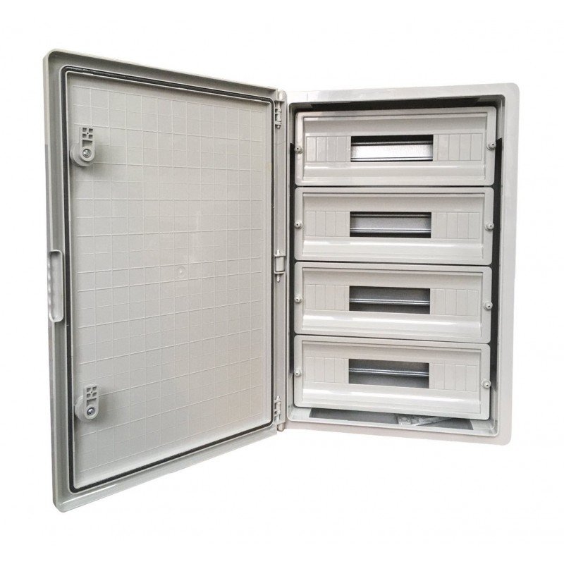 Корпус пластиковий ЩРН-П-68 PRO, ABS IP65 17х4 400х600х200 TNSy