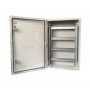 Корпус пластиковий ЩРН-П-68 PRO, пр. дв. ABS IP65 17х4 400х600х200 TNSy