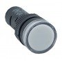 Лампа AD16DS d16mm 24В AC/DC біла TNSy