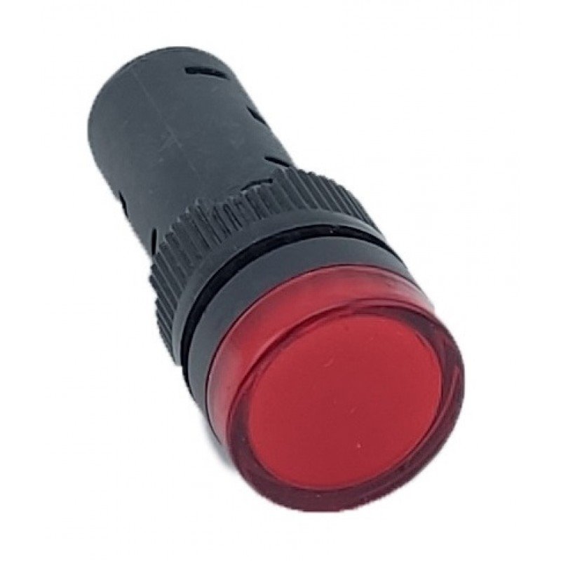 Лампа AD16DS d16mm 110В AC/DC червоний TNSy