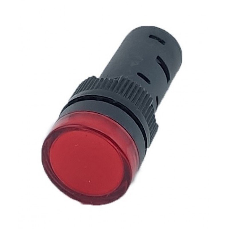 Лампа AD16DS d16mm 110В AC/DC червоний TNSy