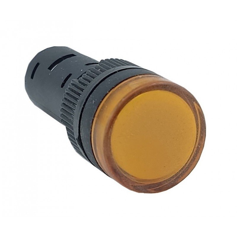 Лампа AD16DS d16mm 24В AC/DC жовтий TNSy
