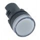 Лампа AD22DS d22mm 36В AC/DC біла TNSy