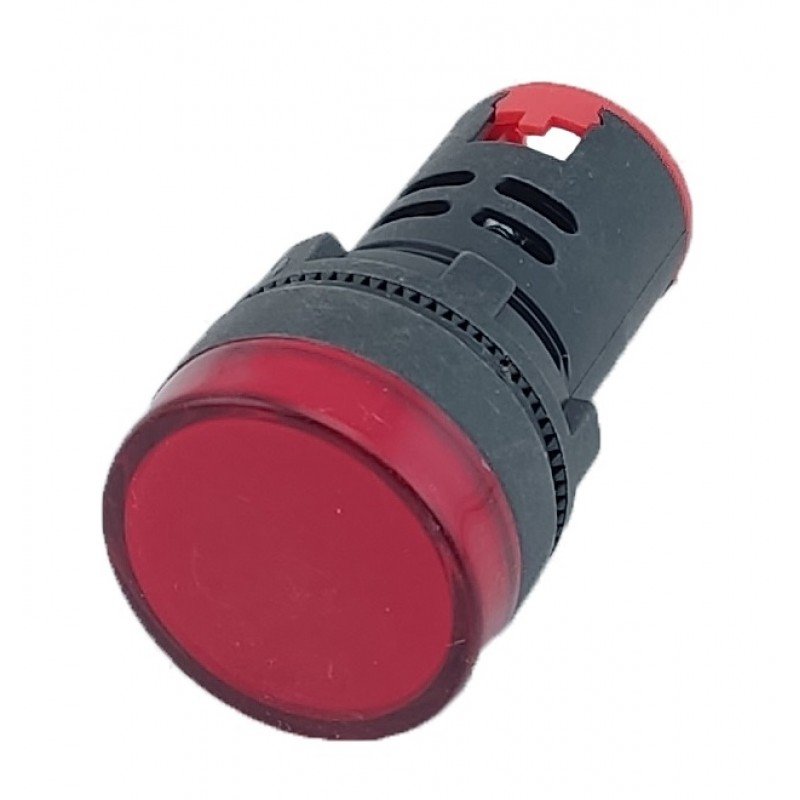 Лампа AD22DS d22mm 36В AC/DC червоний TNSy