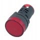Лампа AD22DS d22mm 36В AC/DC червоний TNSy