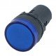 Лампа AD22DS d22mm 110В AC/DC синій TNSy
