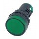 Лампа AD22DS d22mm 24В AC/DC зелений TNSy