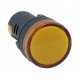 Лампа AD22DS d22mm 110В AC/DC жовтий TNSy