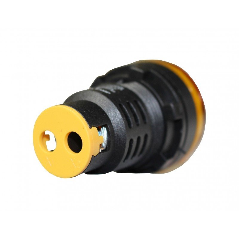 Лампа AD30DS d30mm 230В AC жовтий TNSy