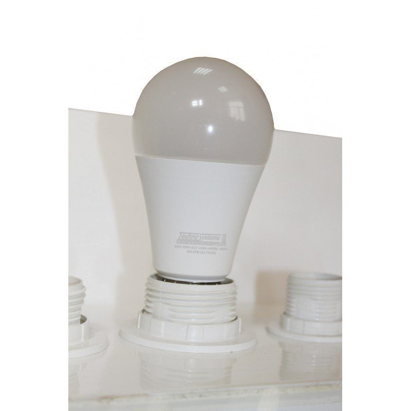 Лампа світлодіодна LED Bulb-A60-20W-E27-220V-4000K-1800L SILVER TNSy