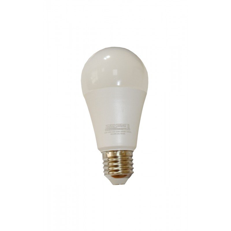 Лампа світлодіодна LED Bulb-A60-20W-E27-220V-4000K-1800L SILVER TNSy