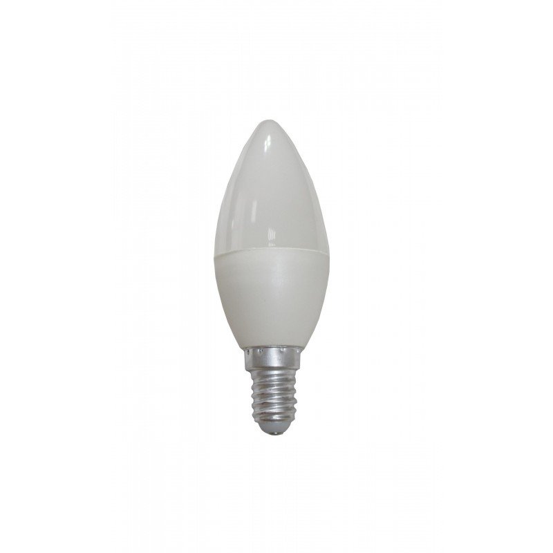 Лампа світлодіодна LED Bulb-C37-8W-E14-220V-4000K-720L SILVER TNSy