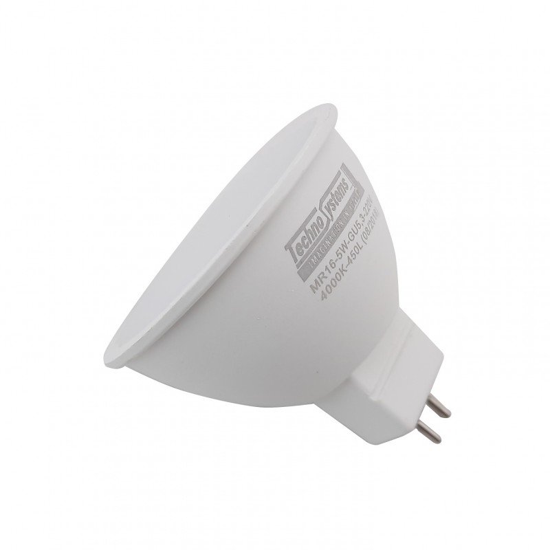 Лампа світлодіодна LED MR16-5W-GU5.3-220V-4000K-450L ICCD TNSy