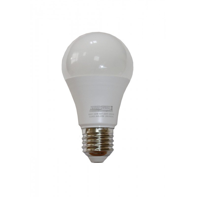 Лампа світлодіодна LED Bulb-A60-12W-E27-220V-4000K-1260 GOLDEN TNSy