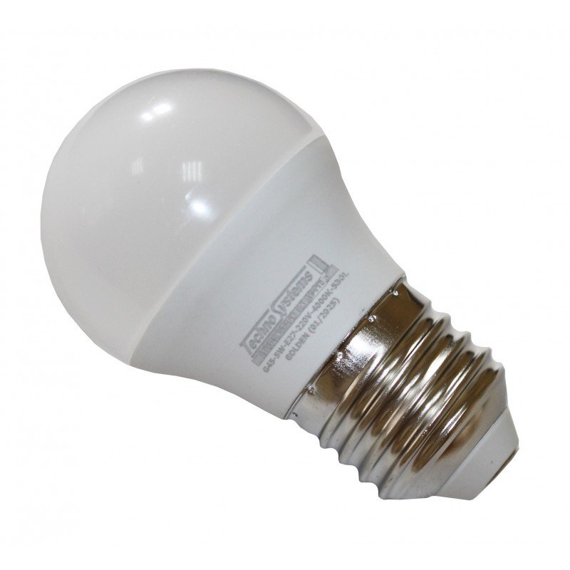 Лампа світлодіодна LED Bulb-G45-5W-E27-220V-4000K-530L GOLDEN TNSy