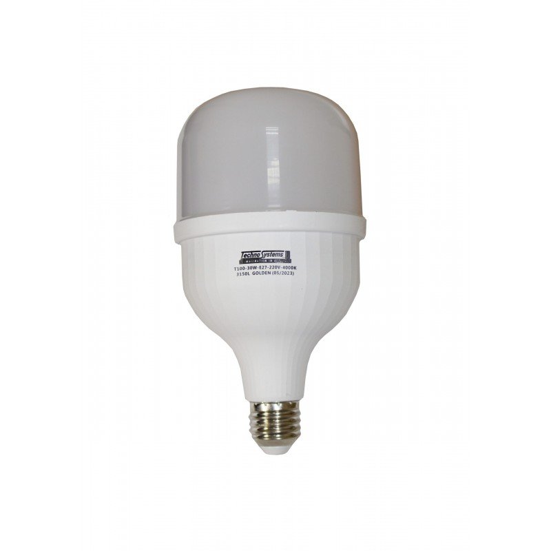 Лампа світлодіодна LED Bulb-T100-30W-E27-220V-4000K-3150L GOLDEN TNSy