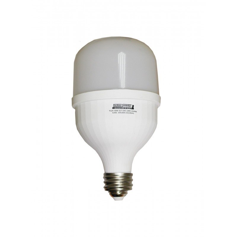 Лампа світлодіодна LED Bulb-T120-40W-E27-E40-220V-6500K-4200L GOLDEN TNSy