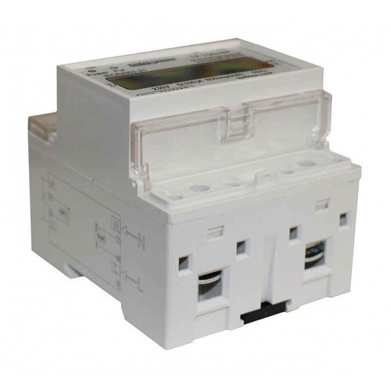 Лічильник однофазний 1F100/4P 5(100)А 230В електронний клас 1.0 (некомер) TNSy