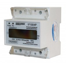 Лічильник однофазний 1F100/4P 5(100)А 230В електронний клас 1.0 (некомер) TNSy