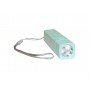 Ліхтар акумуляторний ручний LED FL2 1W 6500K 3/4H 100L bat: 3,7V 1,2A Green TNSy