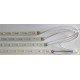 Лінійка світлодіодна для PRISMATIC 36W 6400K (4х9W) NEW GOLDEN TNSy