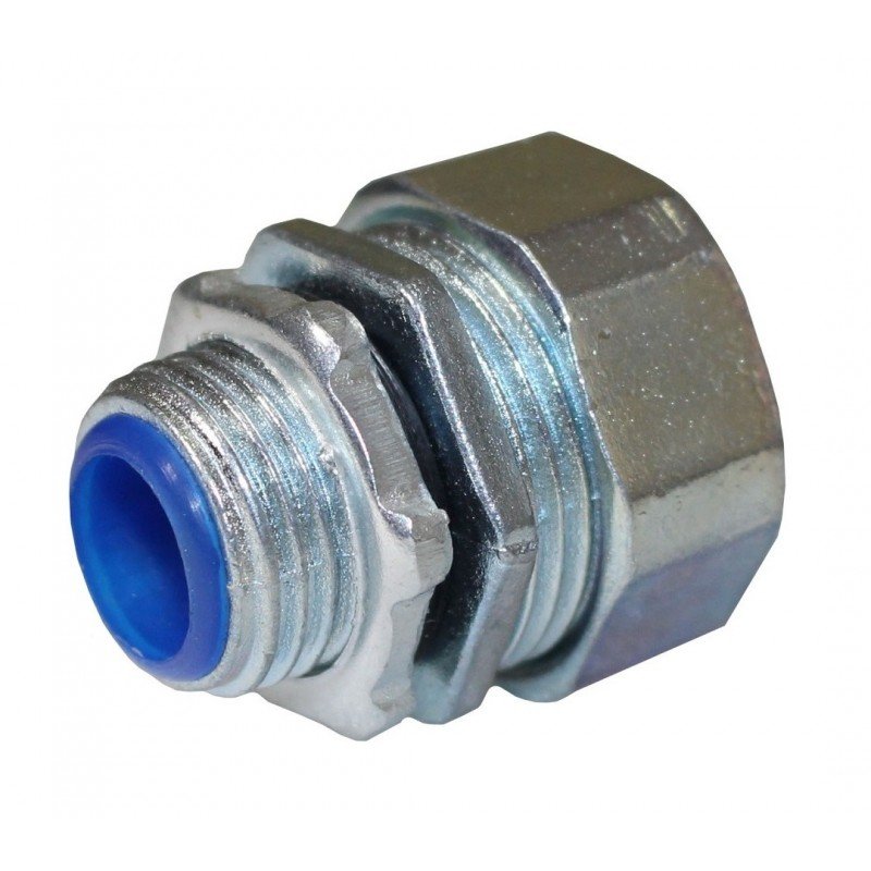 Муфта ввідна MBМ10 (1/4") IP54 металорукава-коробка 10-11мм цинковий