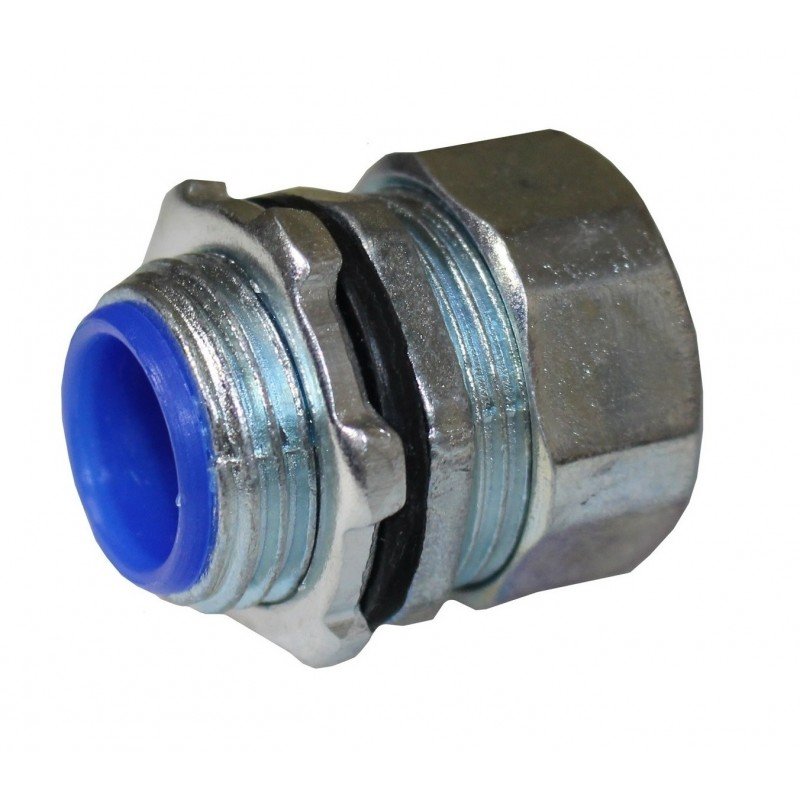 Муфта ввідна MBМ12 (3/8") IP54 металорукава-коробка 12-14мм цинковий