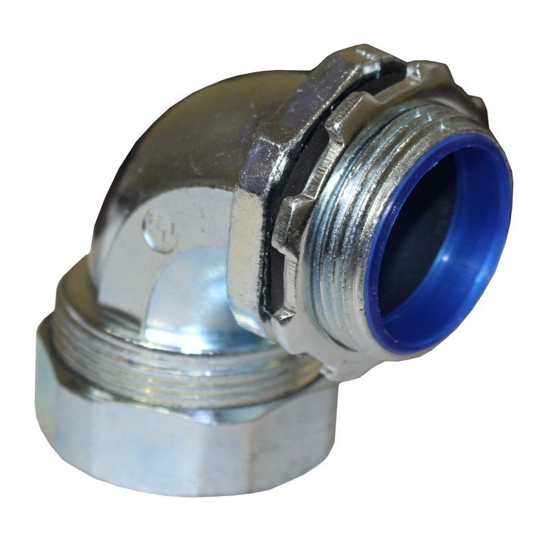 Муфта ввідна поворотна MBМп32 (1-1/4") IP54 90град. металорукава-коробка 32-35мм цинковий